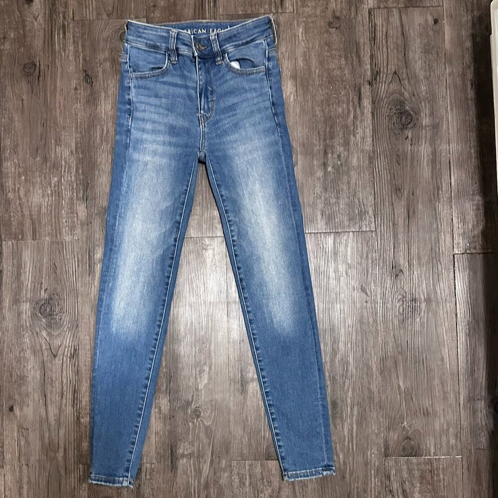 American Eagle High Rise Jeggings Size 00 Short